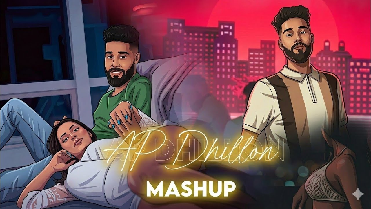 AP Dhillon Slowed & Reverb – Chill Relax Love Mashup 💙 | Late Night  After Hours 🖤 Slowed & Love Mix