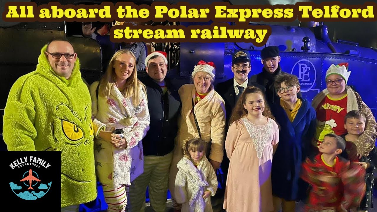 All aboard the polar express Telford steam railway