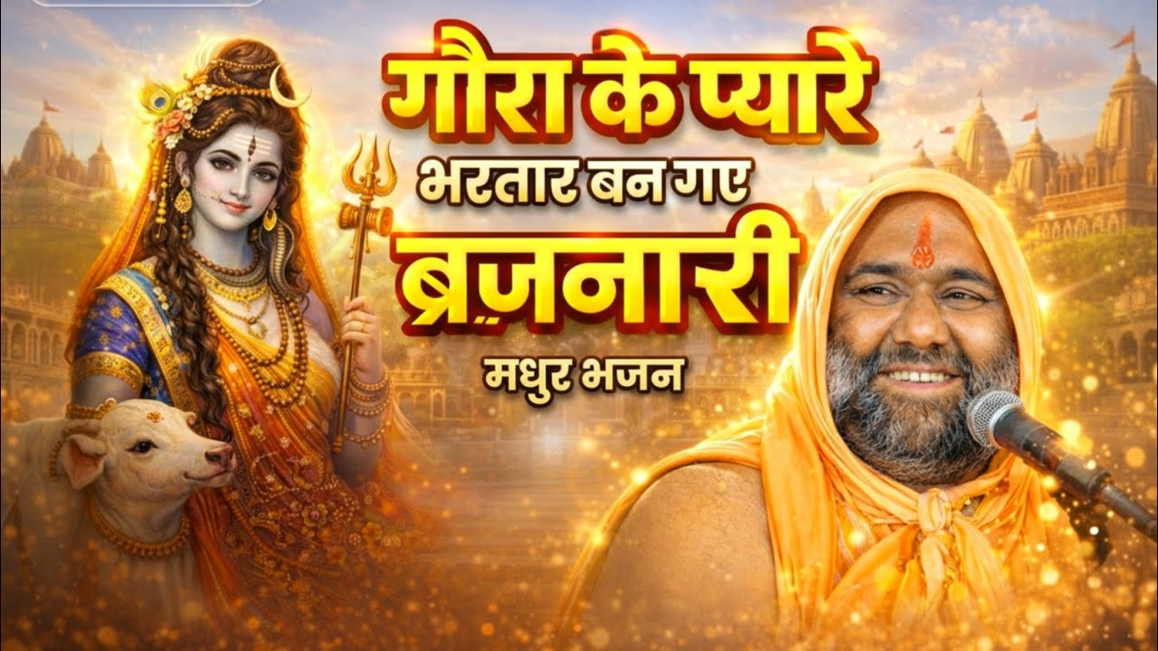 गौरा के प्यारे भरतार बन गए ब्रजनारी | मधुर भजन | Vishnu Chetan Ji Maharaj