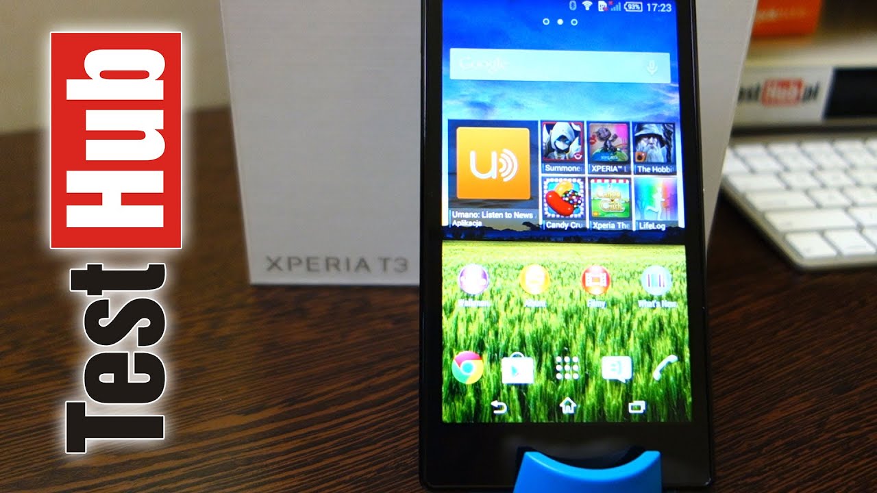 SONY Xperia T3 - Test - Review - Recenzja - Prezentacja PL