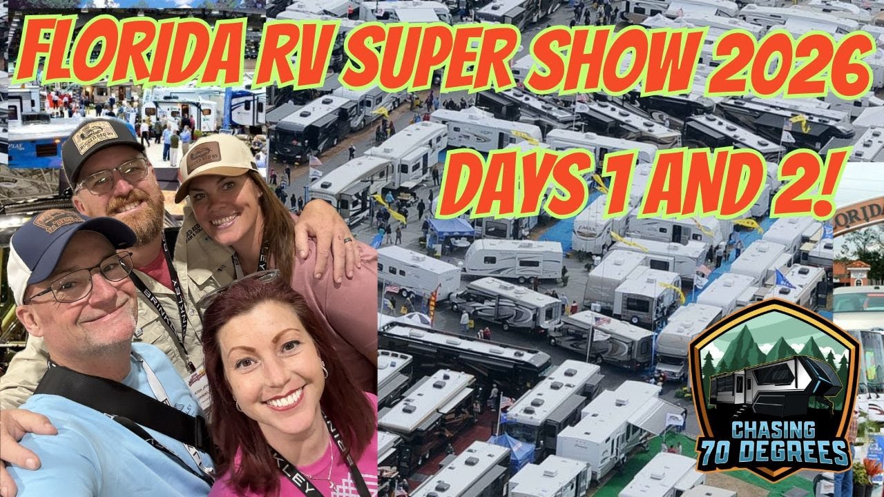 2026 Florida RV Super Show in Tampa! Brinkley, Axiom, Airstream and more!
