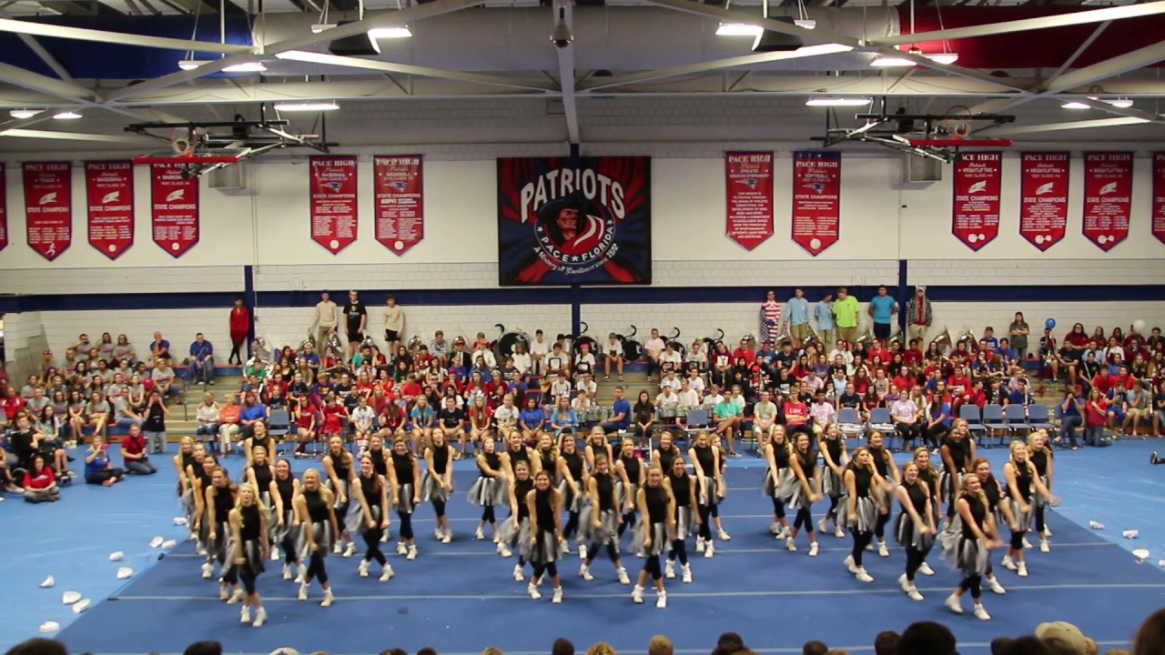PHS Cheerleaders Homecoming Pep Rally 11/4/2016