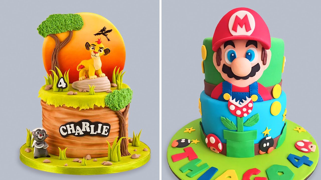 Top 100 Birthday Cake Decorating Ideas | Homemade Easy Cupcake Design Ideas
