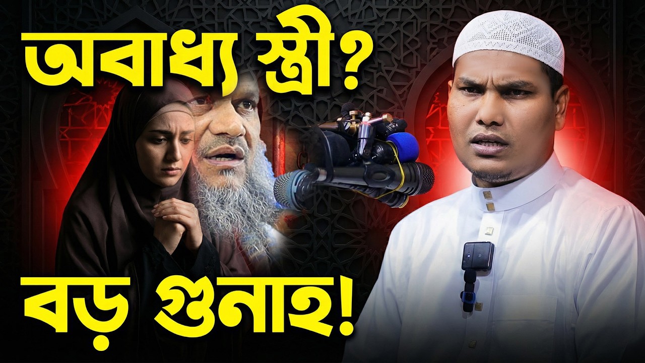 স্ত্রীর অবাধ্যতা কতটা বড় গুনাহ? স্পষ্ট ব্যাখ্যা Akbor bin Aded