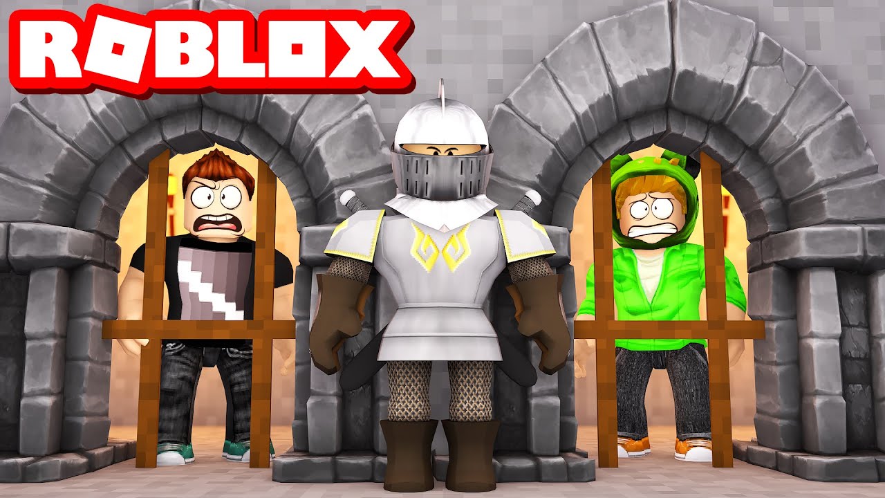FAIROUT I WOJAN UCIEKAJĄ Z ZAMKU w ROBLOX! (Escape The Castle Of Robloxia)