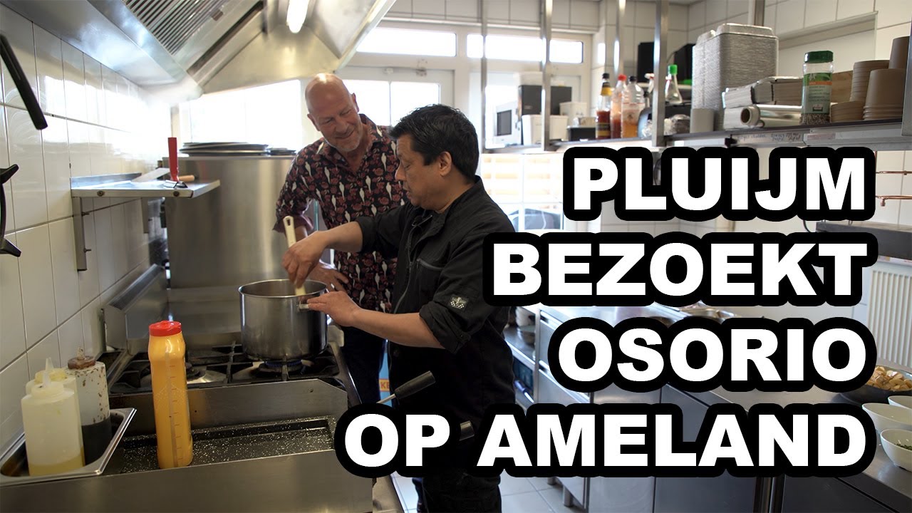 Pluijm op zoek naar het positieve: Osorio World's Kitchen op Ameland