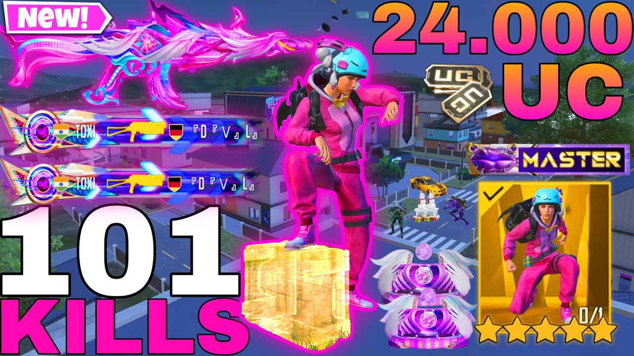 OMG😱24.000 UC FOR THIS OUTFIT NEW GAMEPLAY PUBG MOBILE🔥W/ THIS OUTFITS