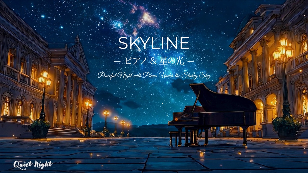 何も考えなくていい時間。脳を休める優しいピアノBGM【途中広告なし / 睡眠・読書・作業用】