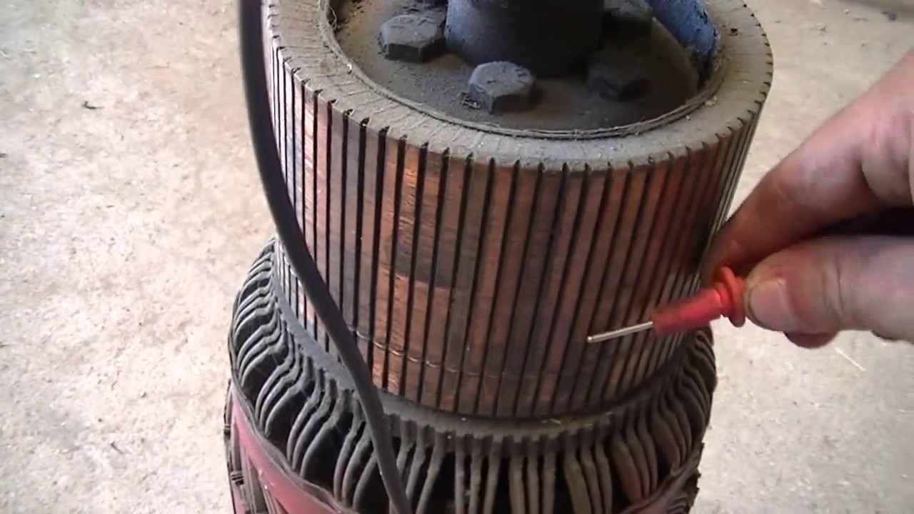 Testing Lincoln SA200 Armature