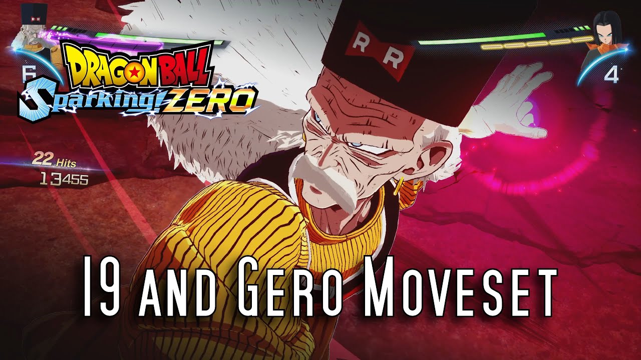 Dragon Ball Sparking ZERO 19 и набор движений Геро