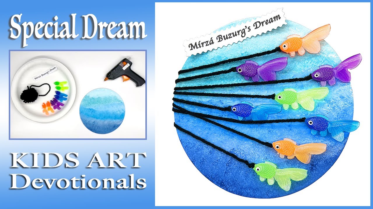 M&iacute;rz&aacute; Buzurg's Dream - Interpreted by a Soothsayer - Bah&aacute;'&iacute; Kids ART Devotionals