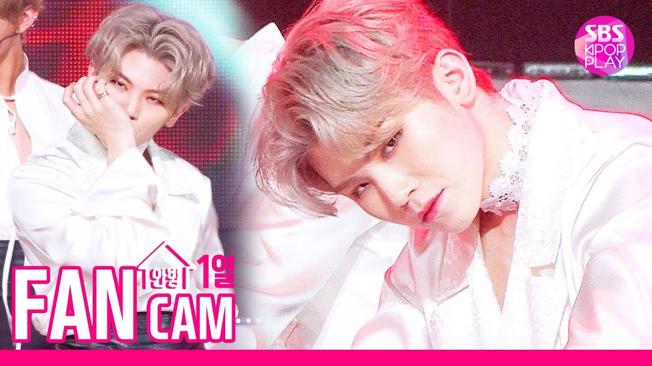 [안방1열 직캠4K] 세븐틴 우지 '독 : Fear' (SEVENTEEN WOOZI Fancam)│@SBS Inkigayo_2019.10.6