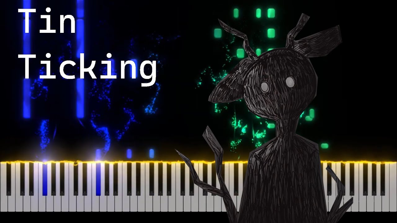 Tin - Ticking Piano Tutorial [Nivek.Piano]