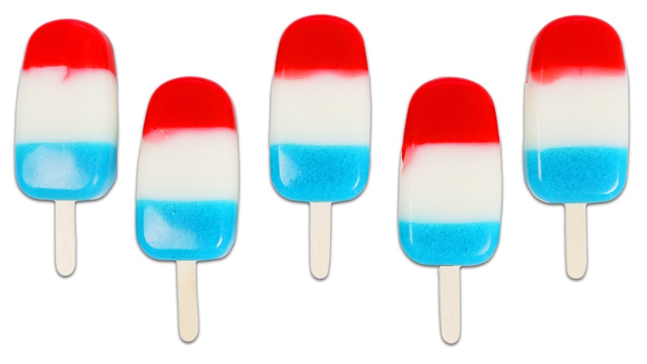 How to Make Rocket Pop Gummy Popsicles!