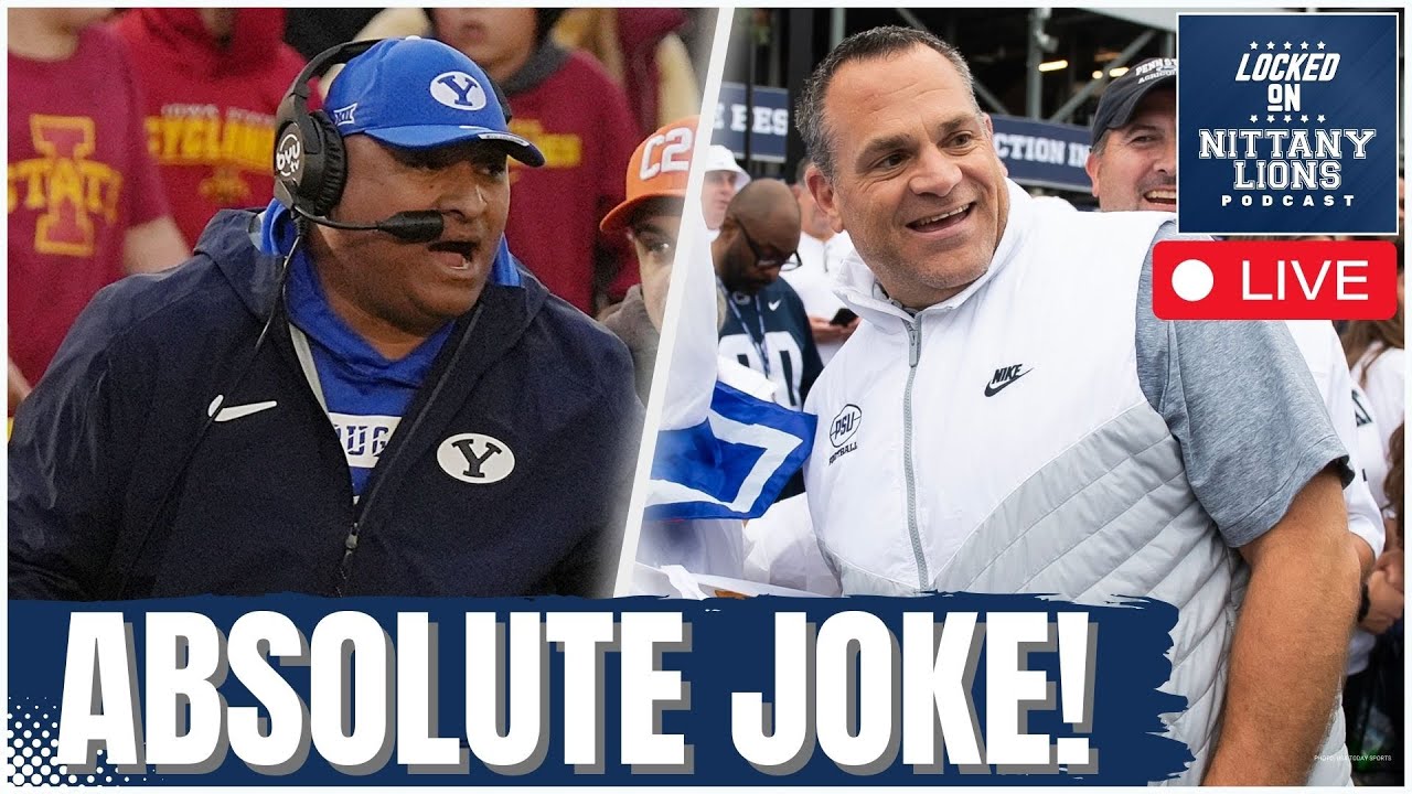 LIVE: Penn State MISSES on BYU's Kalani Sitake &mdash; Coach Search Has Become a JOKE