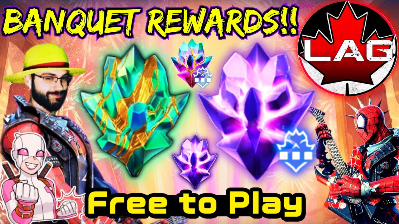 YES!! FTP🔥Banquet Ranked Rewards Opening! Titan Crystal & 7⭐Nexus! LagSpiker MASSIVE Pull! - MCOC