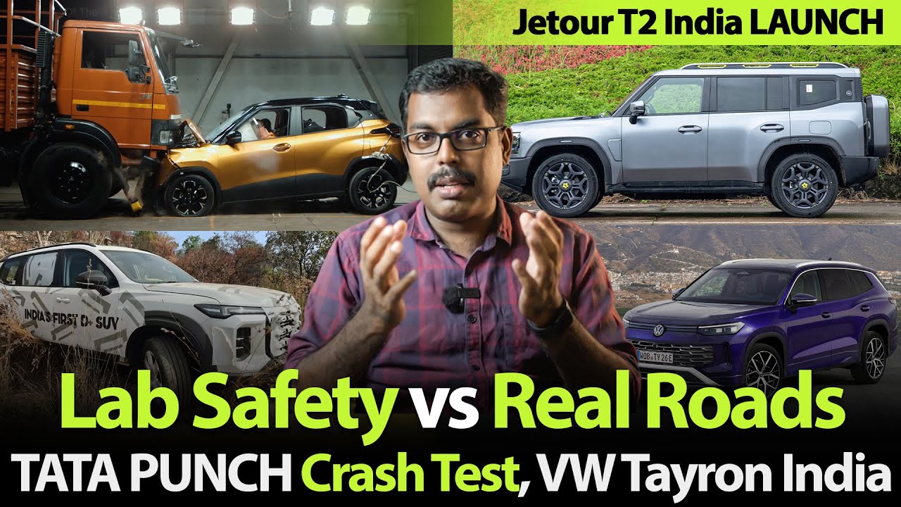 Tata Punch Crash Test Reality | VW Tayron, Jetour T2 India Launch | MotoCast EP - 199 | MotoWagon.