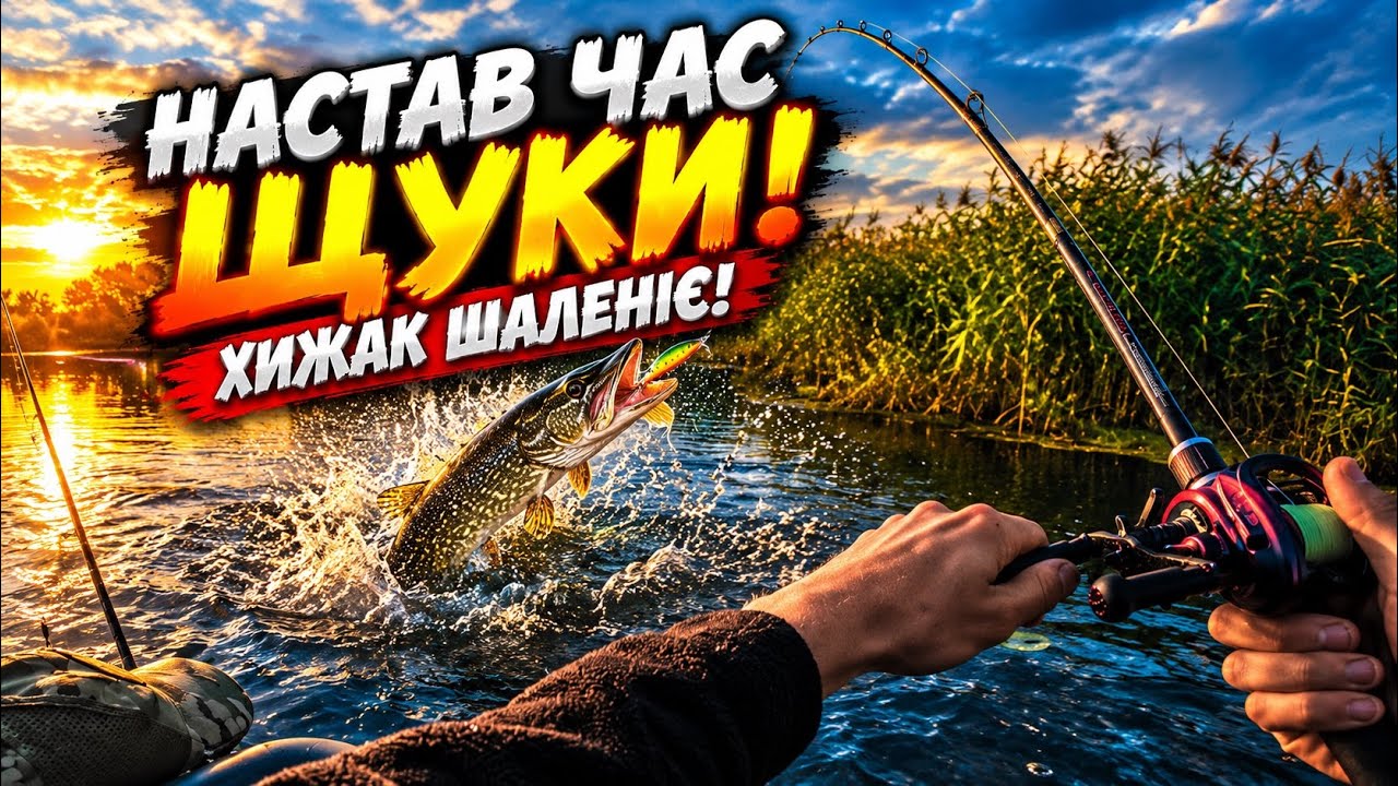     🔥 НАСТАВ ЧАС ЩУКИ! ХИЖАК ШАЛЕНІЄ НА СІВЕРСЬКОМУ ДОНЦІ! 😱🎣