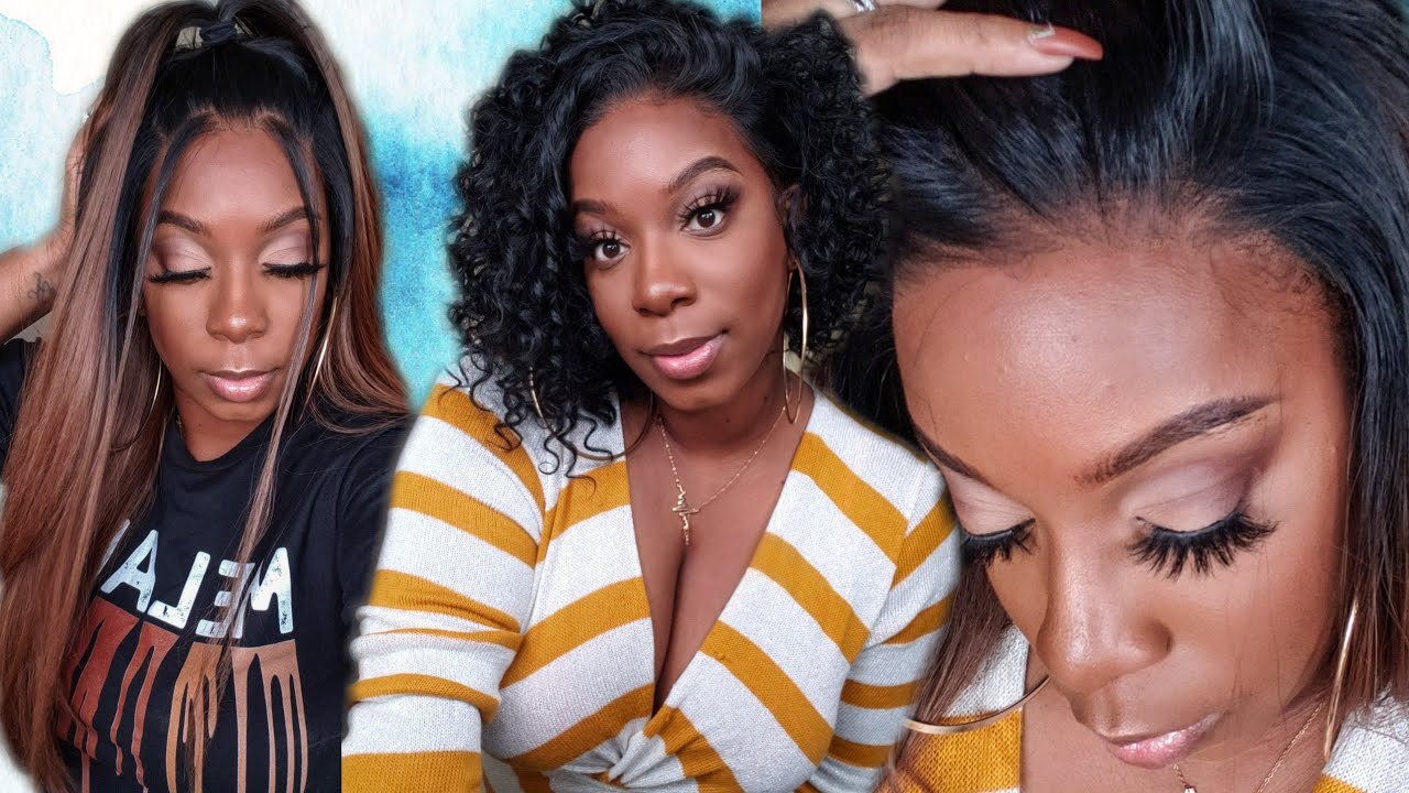 MELTED! 😱 GLUELESS 13x6 Beginner HD Lace Front Synthetic Wigs | Janet Collection BISA & DEJA