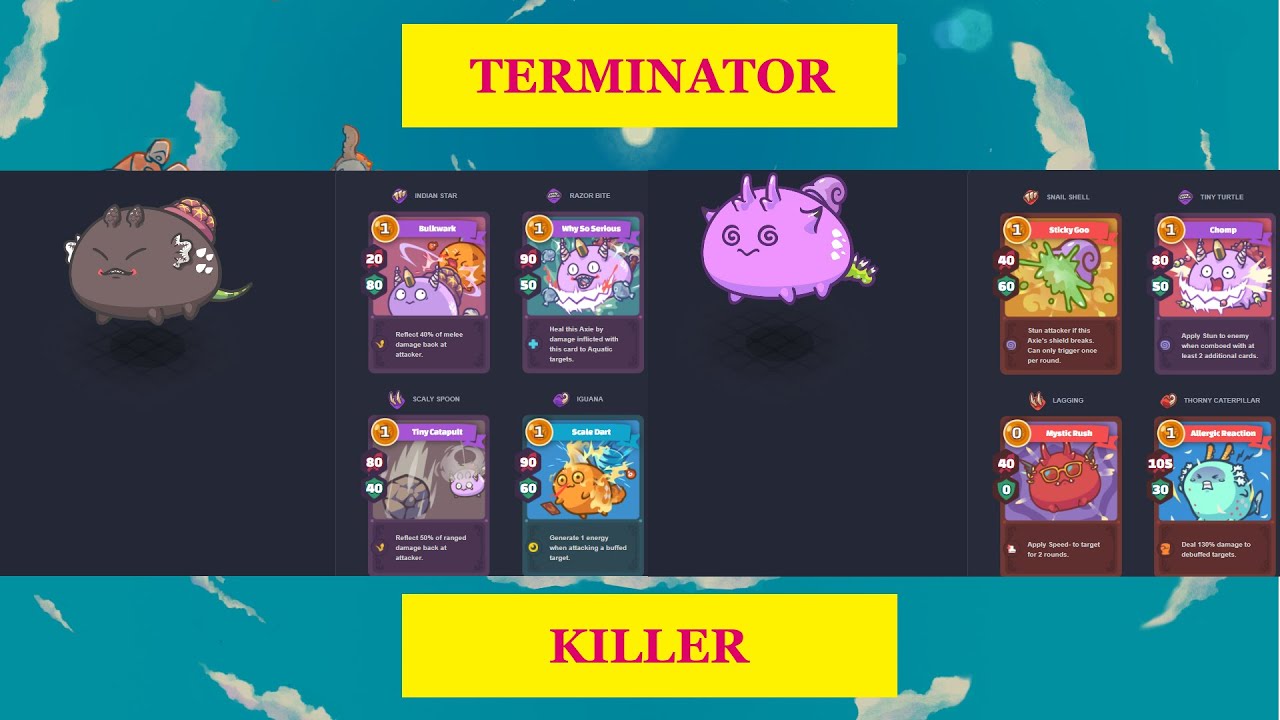 Terminator Killer | Axie Infinity Gameplay | New Meta 2021