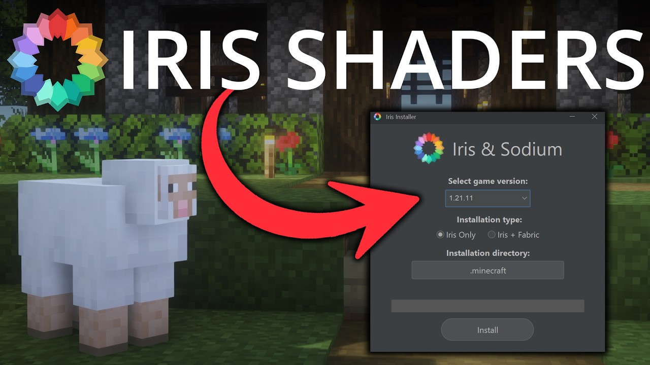 Как скачать и установить шейдеры Iris (руководство 2026 года!)