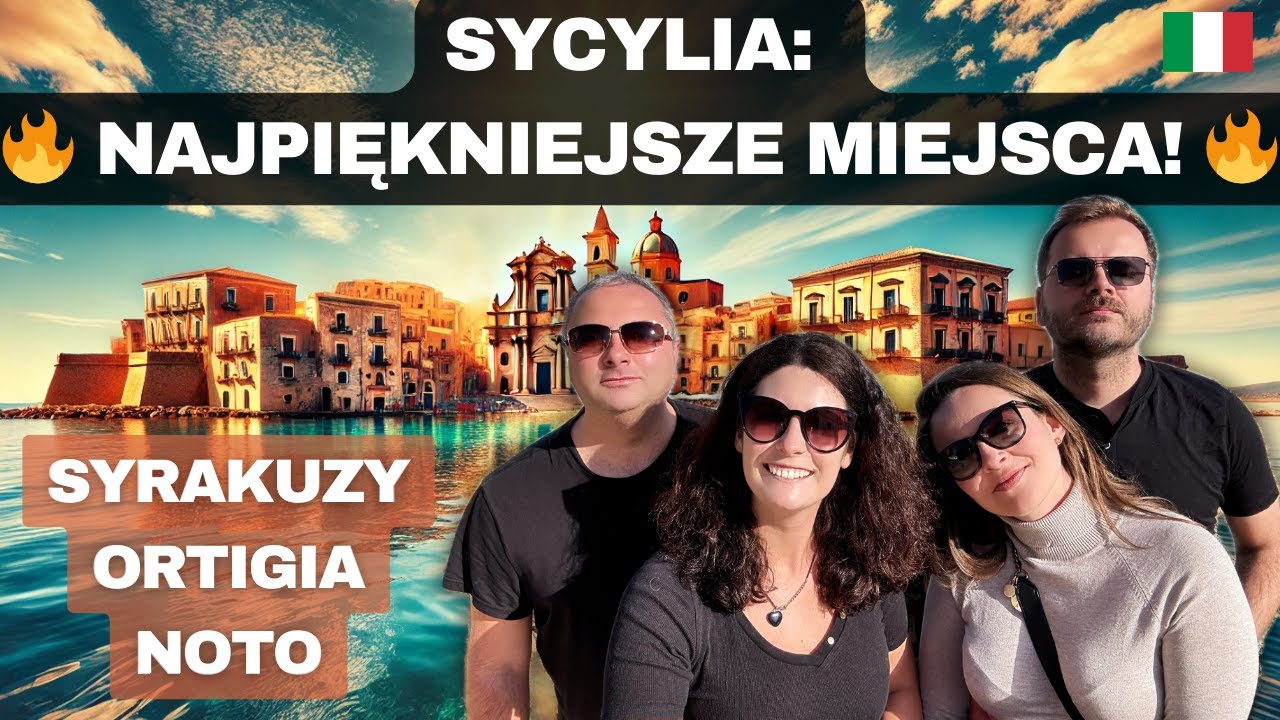 🇮🇹 SYRAKUZY I NOTO &ndash; Te miasta zachwycają! Barok, historia i magia Sycylii! ✨