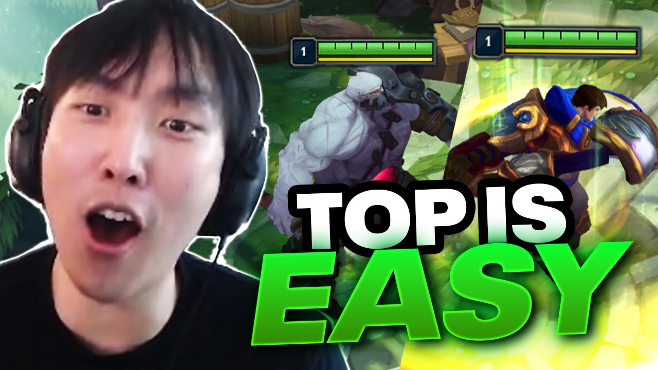 TOP IS THE EASIEST ROLE IN LEAGUE BY FAR