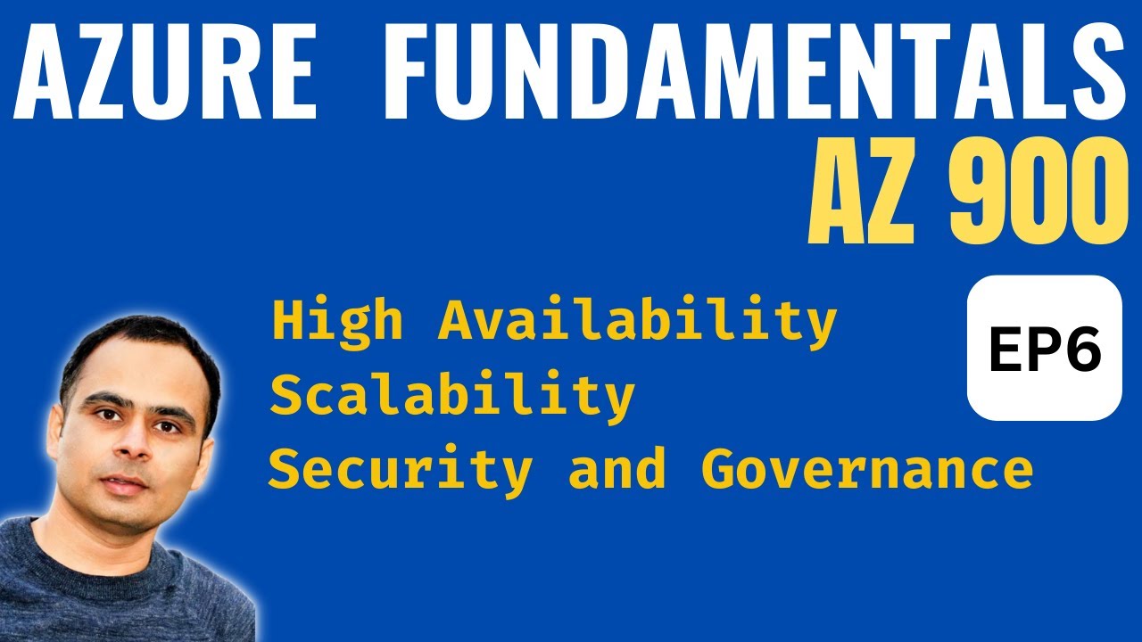 AZ-900 | Build High Available, Scalability & Secure cloud applications| Azure Fundamentals Course