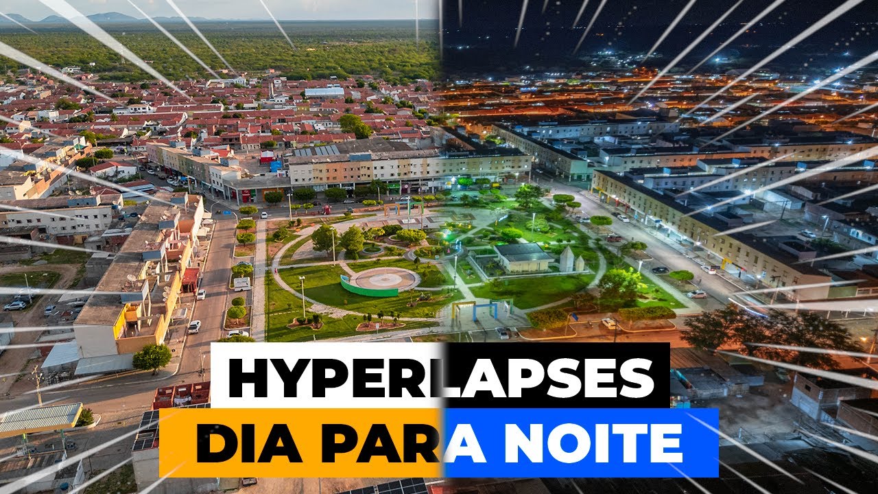 HYPERLAPSES DE DIA PARA NOITE, TUTORIAL COMPLETO