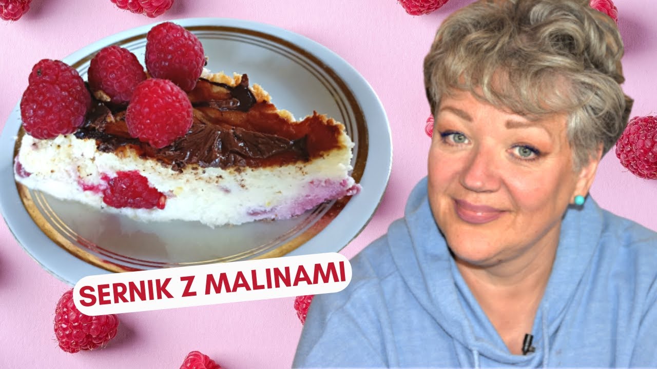 SERNIK Z MALINAMI. Dokładny krok po kroku i dużo informacji
