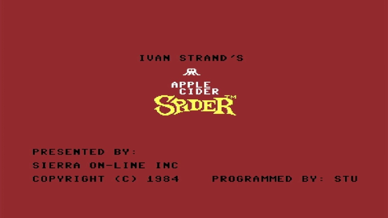 Apple Cider Spider
