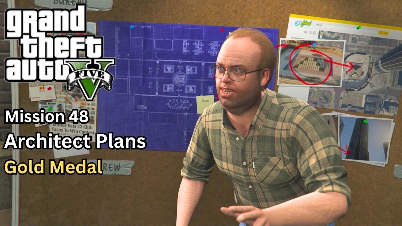 GTA 5 - Architect's Plans Gold Medal