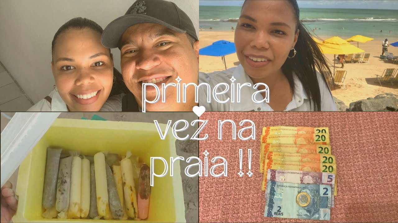Primeiro dia vendendo sacolé gourmet na praia
