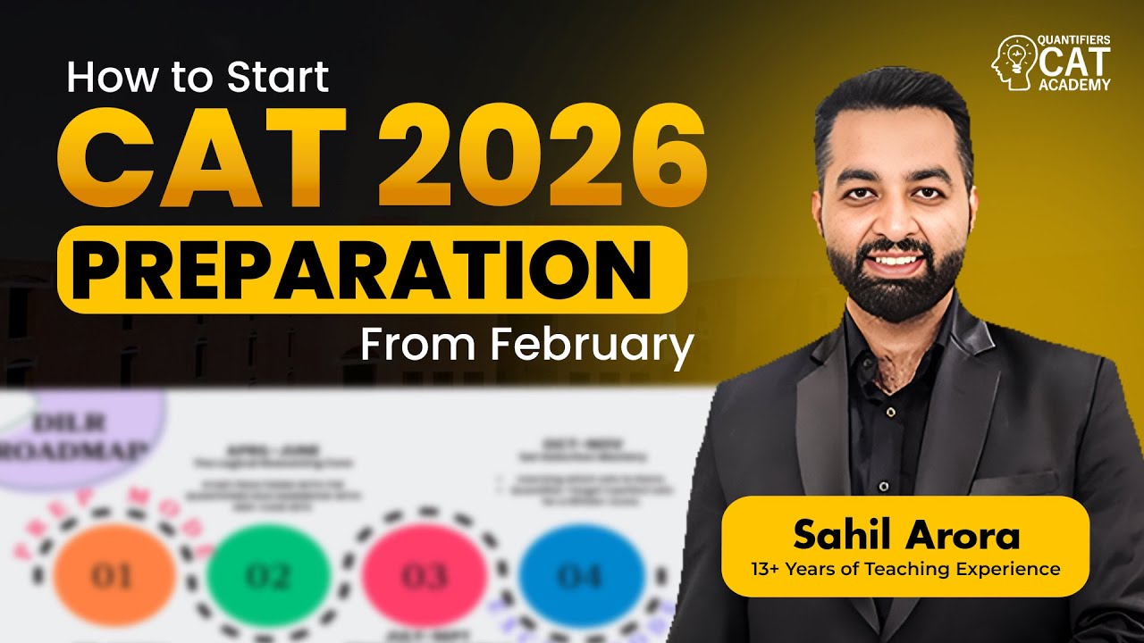 Starting CAT 2026 Prep from February?