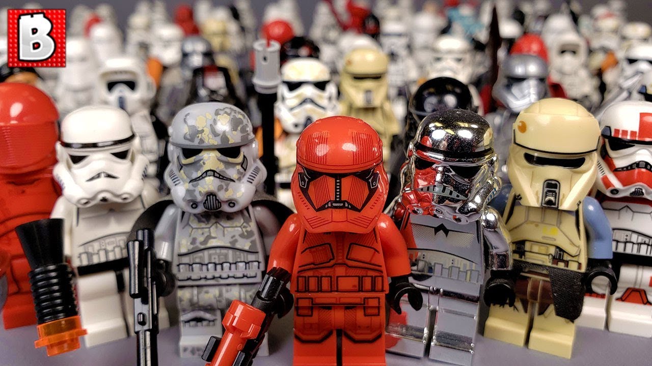 Every Lego Stormtrooper Minifigure Ever Made!!!  | Collection Review 2019 Update