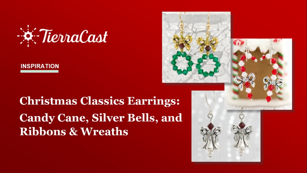 Christmas Classics Earrings Jewelry Making Demo