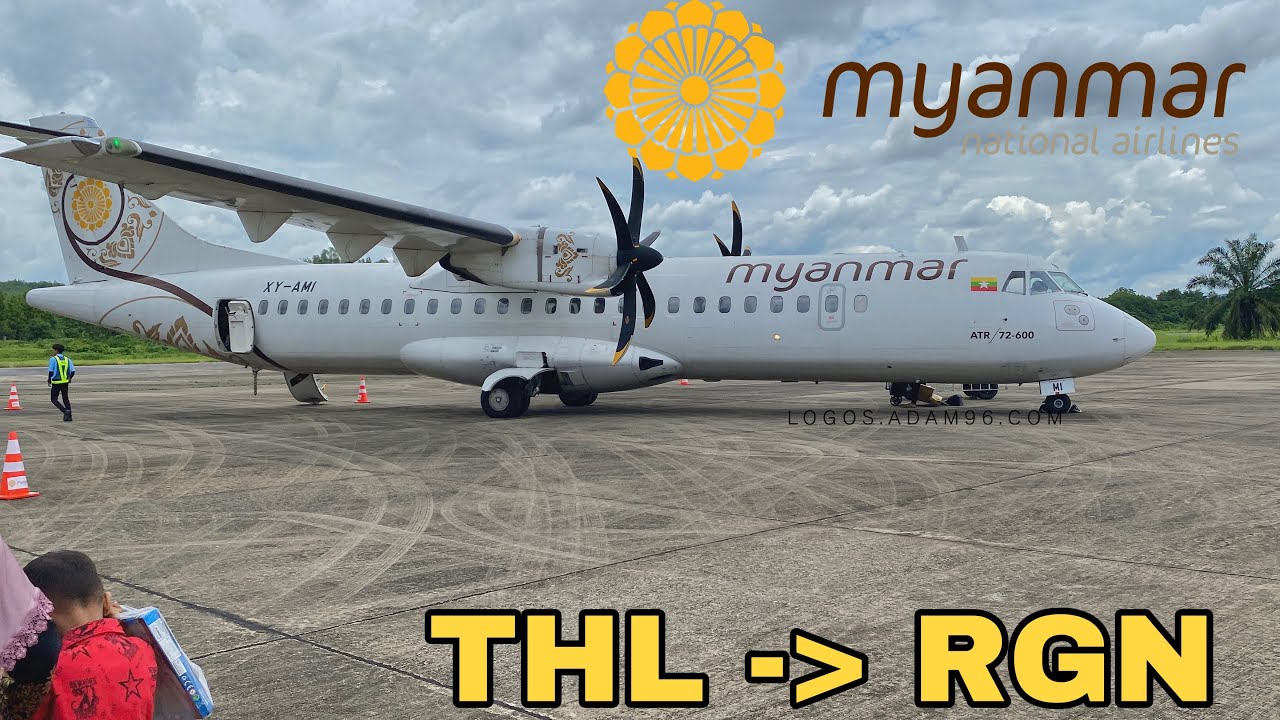 Myanmar National Airlines Flight Experience: UB 208 Tachileik to Yangon
