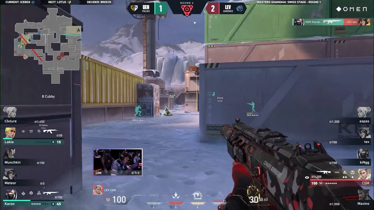 LEV C0M 1v2 Clutch Against GEN.G | VCT Masters Shanghai 2024