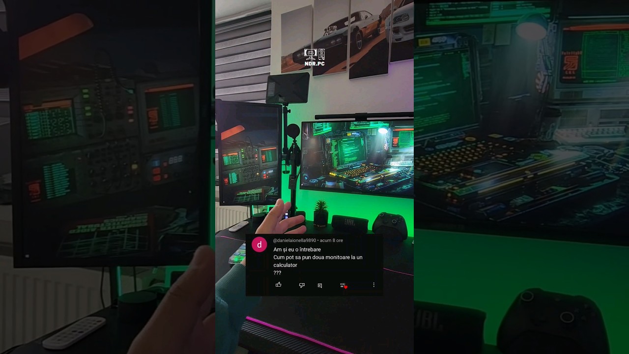2 monitoare la un calculator? 🖥️