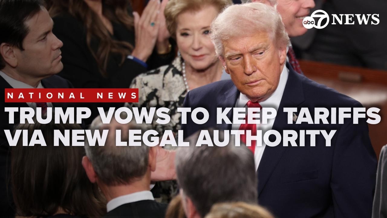 Trump vows to keep tariffs via new legal authority after Supreme Court ruling