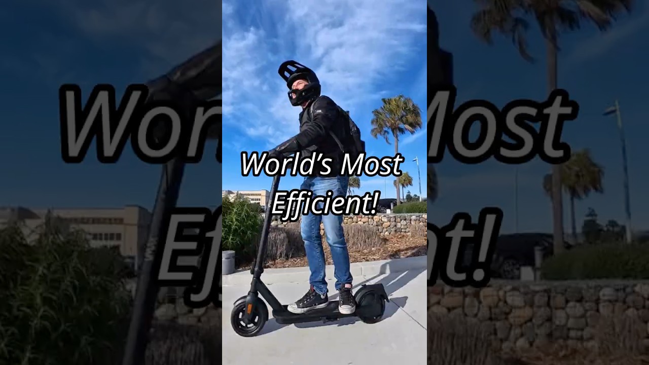 Electric Scooters are Cleaner than Bicycles! #escooter