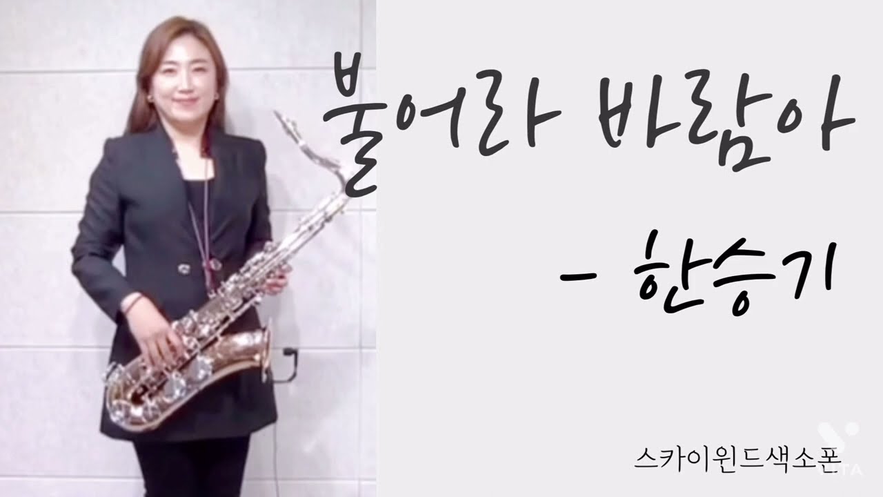 불어라 바람아 - 한승기(강선영색소폰) #테너색소폰 #한승기 #불어라바람아 #스카이윈드 #아듀 #아듀색소폰 #skywind #saxophonecover #야베스마우스피스 #슬론리드
