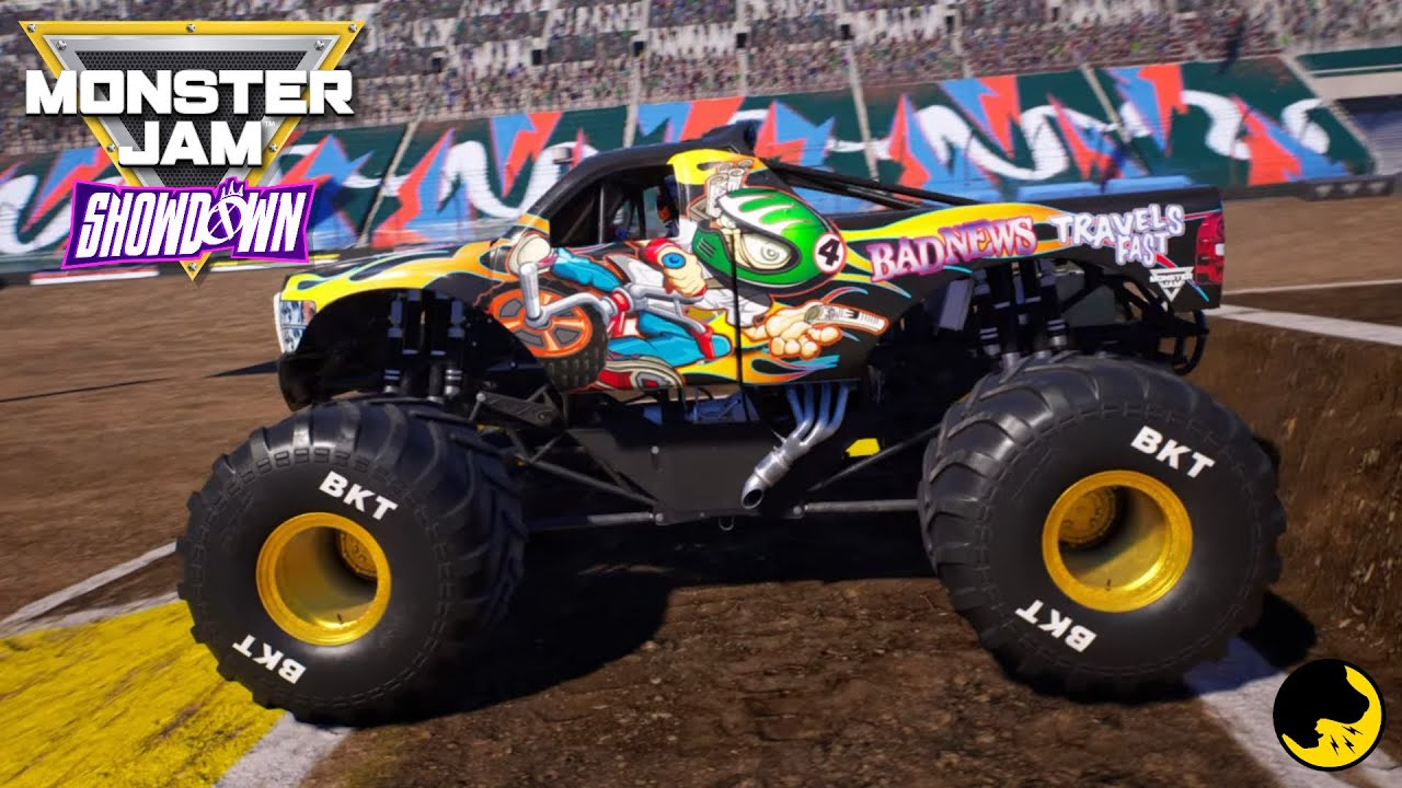 Bad News Travels Fast Freestyle | Monster Jam Showdown