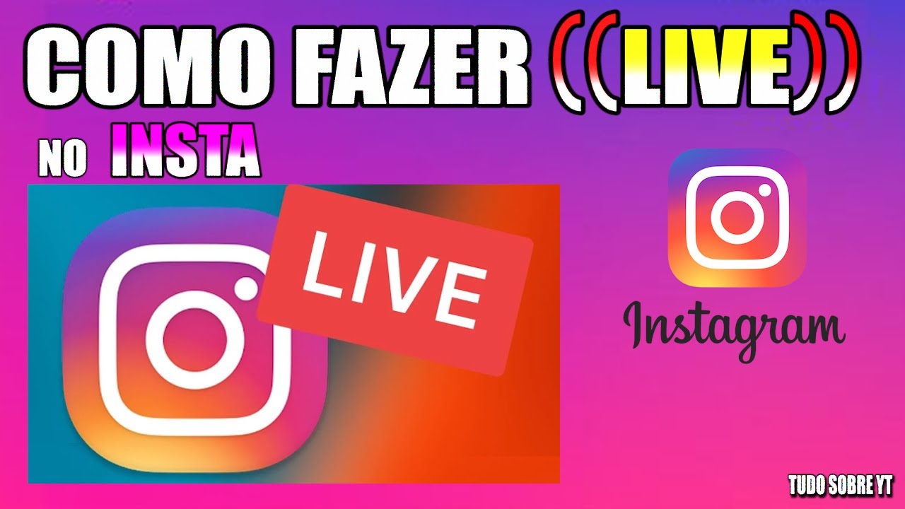 COMO FAZER UMA LIVE NO INSTAGRAM FÁCIL, VÍDEO AO VIVO NO INSTA