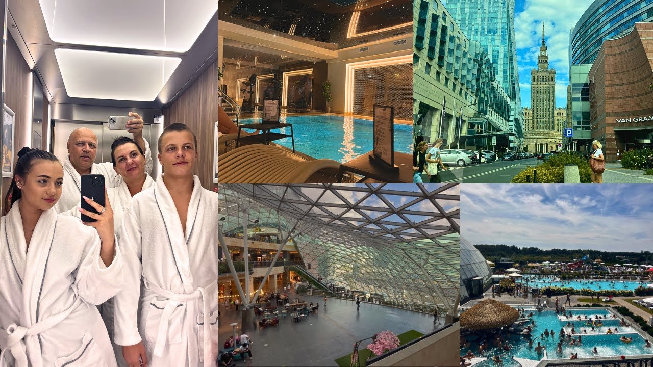 Rodzinny wypad do Warszawy🏙//Złote Tarasy, Pałac Kultury i Suntago🏝💙