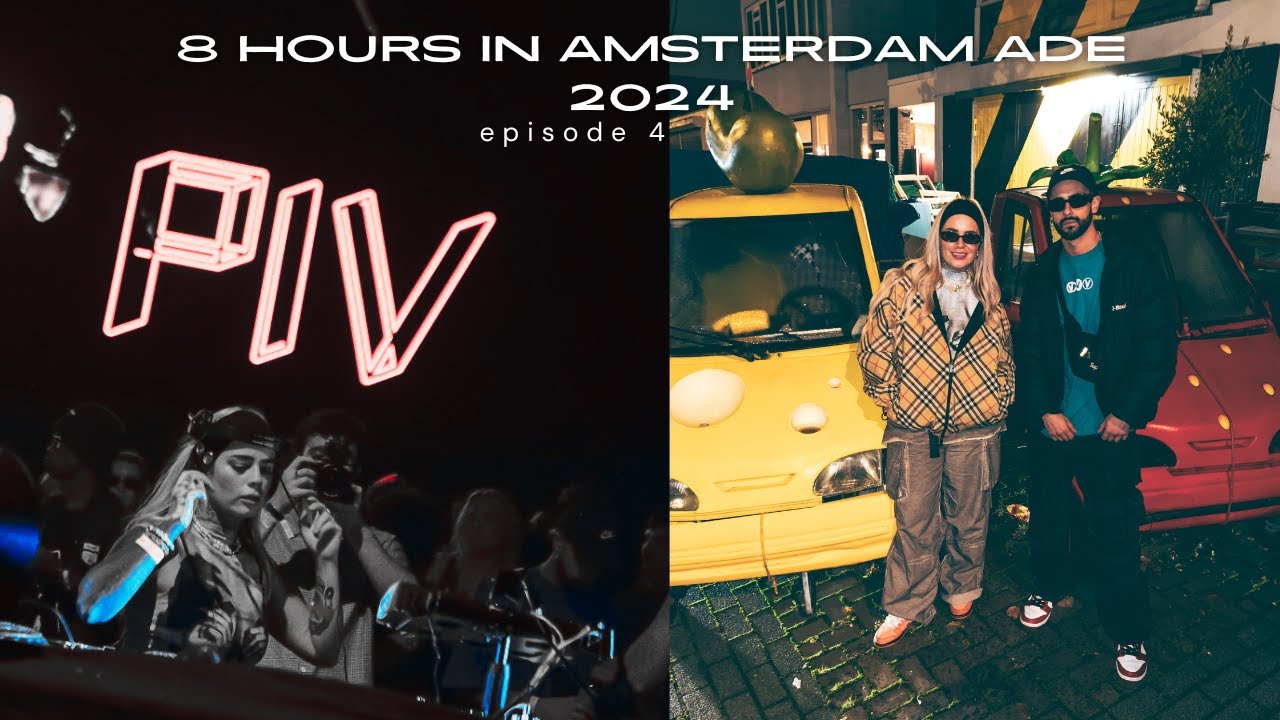 8 Hours  in Amsterdam ADE 2024 | Fleur Shore: Tour Life Unplugged | Episode 4