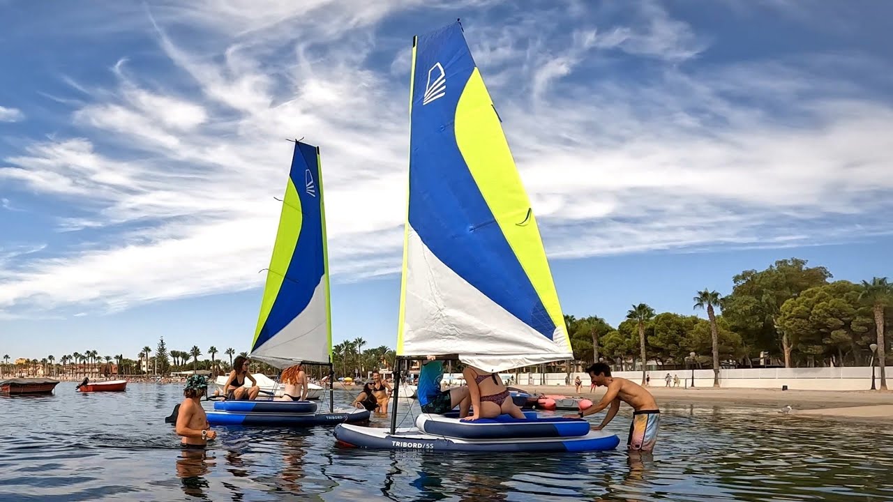 Test 📝Velero hinchable⛵ Tribord 5S