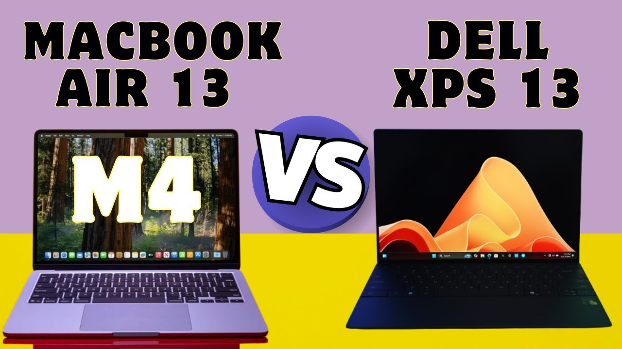 M4 MacBook Air 13 vs Dell XPS 13: Battery Life, Display & More (2025)