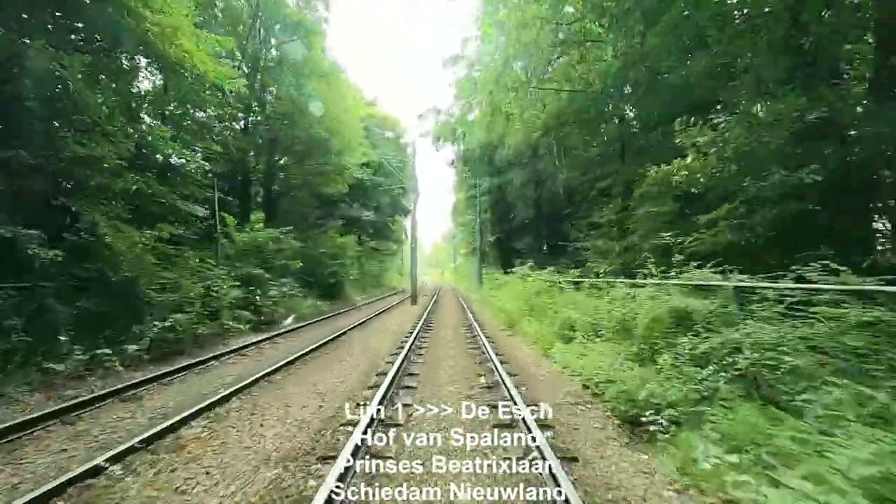 Cabinerit RET tram 1 Holy - De Esch 31 Juli 2025