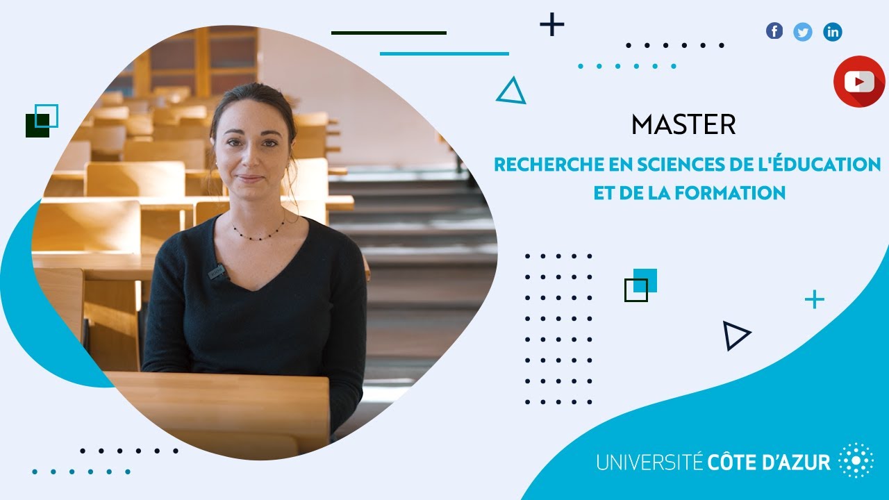 MASTER MEEF - RECHERCHE EN SCIENCES DE L'ÉDUCATION ET DE LA FORMATION | INSPE Nice